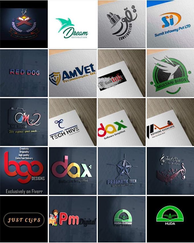 do a logo design with unlimited revisions