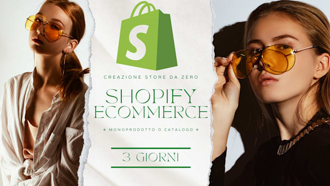 creo da zero il tuo store shopify con tema premium incluso