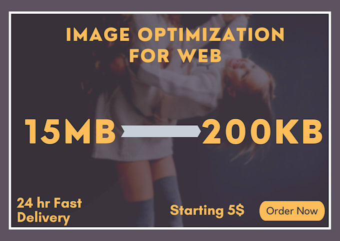 enhance, compress images and optimize images for web