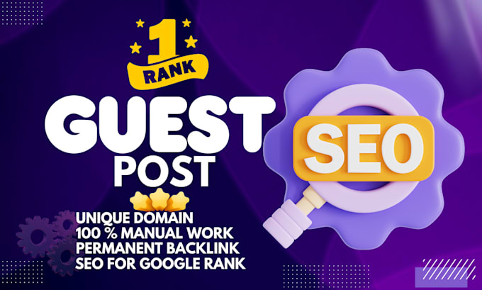 manual 30 guest post backlinks