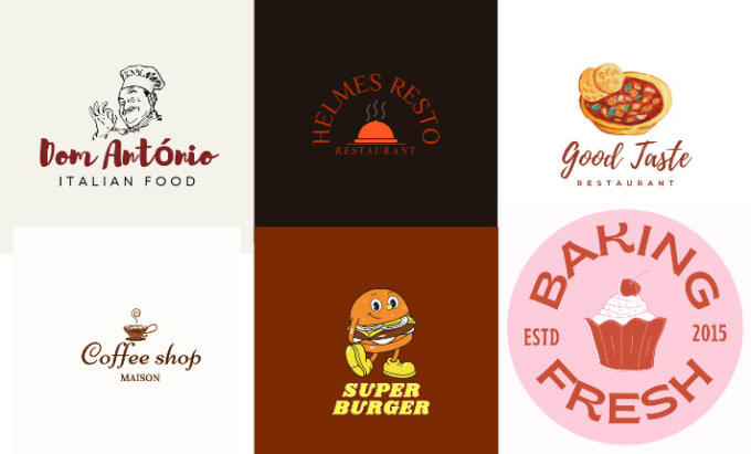 Design food cafe burger pizza coffee and restaurant logo by Rubab139 ...
