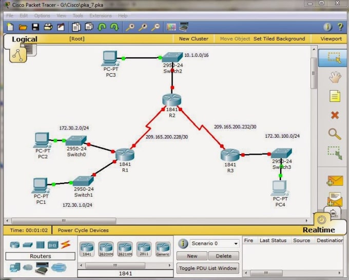 Cisco packet tracer projects on cisco packet tracer by Etende12 | Fiverr