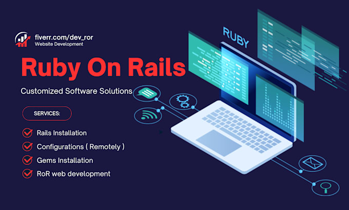 build a full stack ror web application with custom features