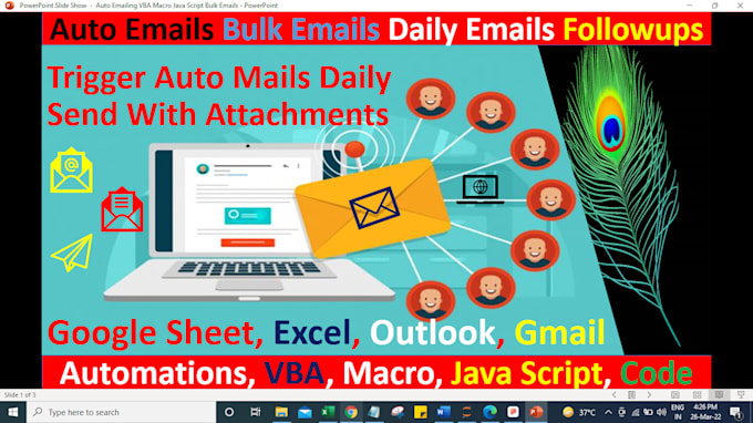 set auto emailer, email updates, followups, updates