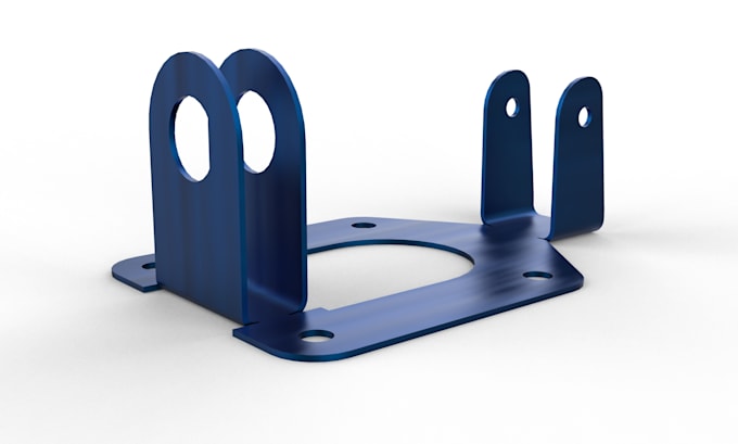 do sheet metal design dxf 3d model by solidworks
