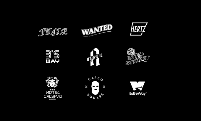design a professional streetwear logo for your clothing brand