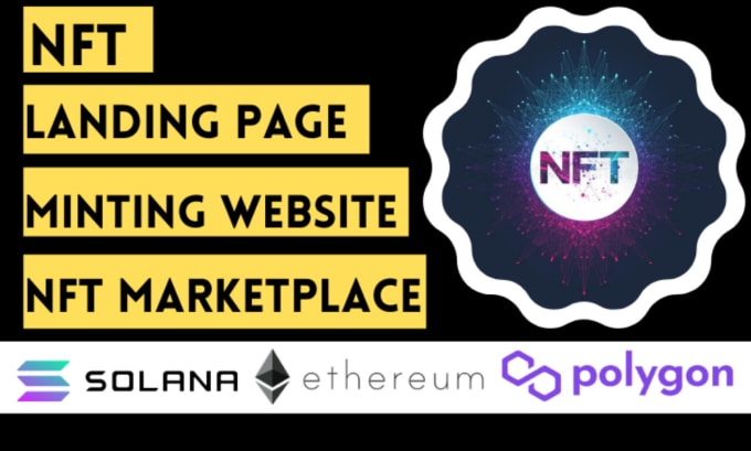 Hire a freelancer to create nft minting website, nft marketplace, nft landing page with metamask