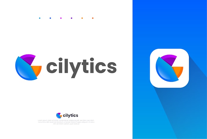 modern minimalist app icon logo