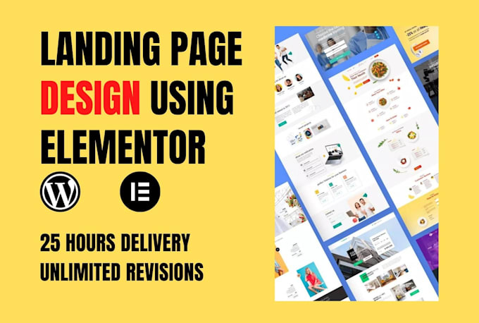 create your modern landing page and squeeze page with wordpress