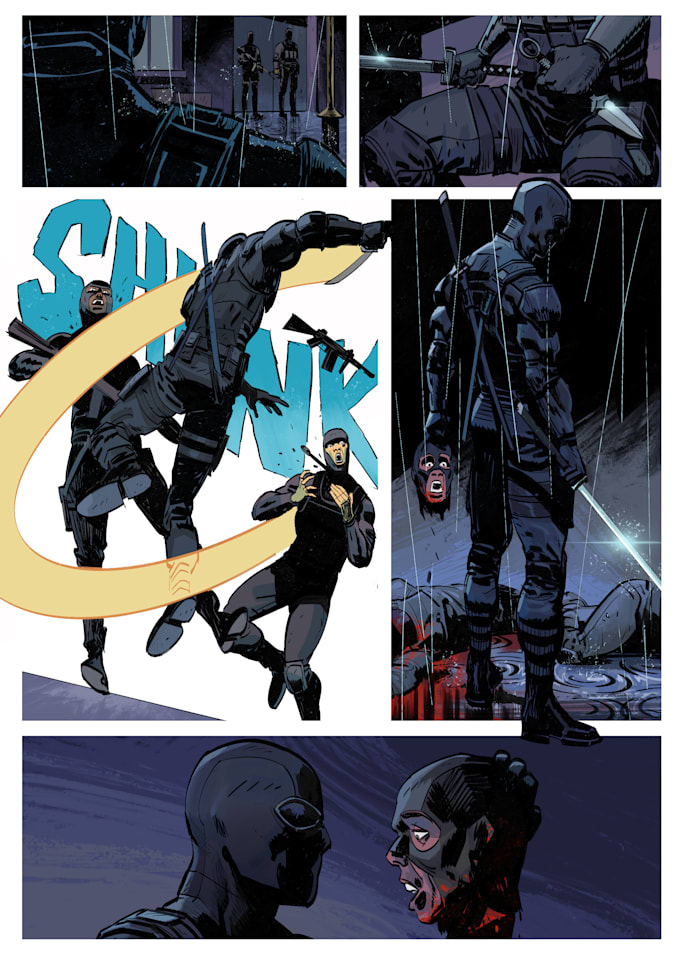 create your dream comic book illustrations and cover