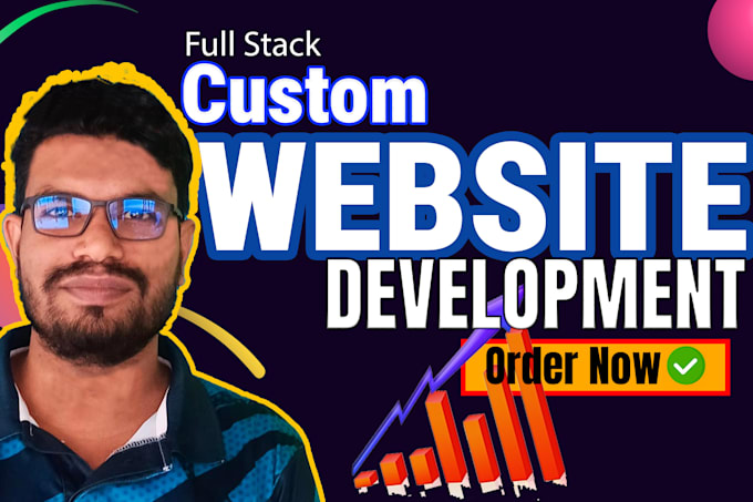 build custom website, website development as full stack web developer