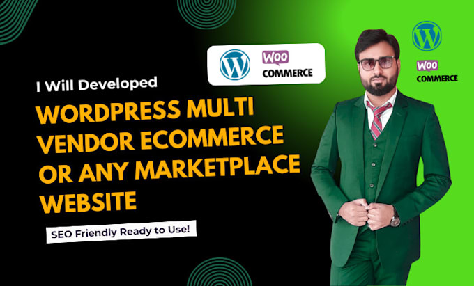 develop wordpress multi vendor ecommerce or any marketplace website