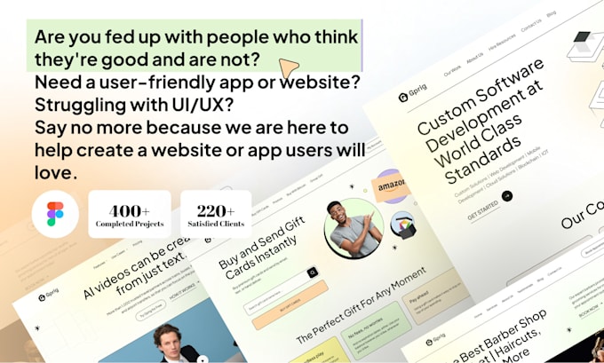 design unique web ui design UI UX