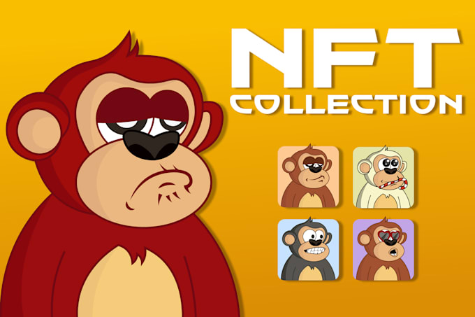 design custom unique nft 100 1k 10k art collection