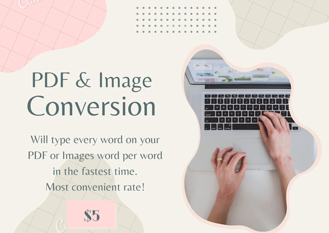 Convert pdf or images into text by Syerai | Fiverr