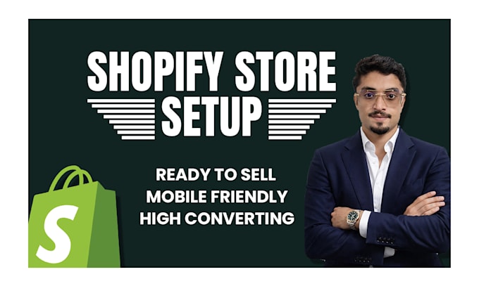 setup shopify store or shopify website design
