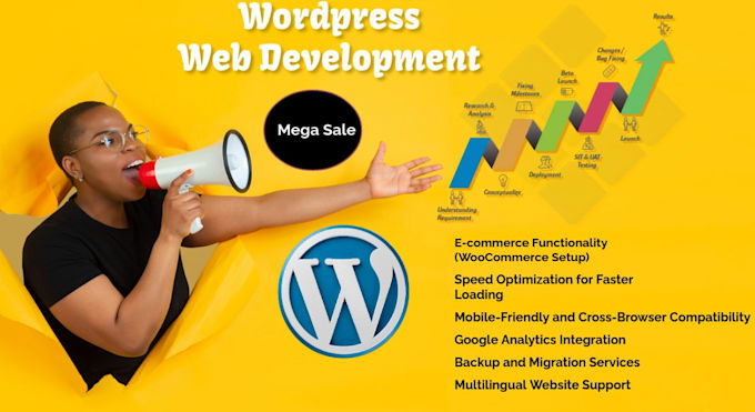 develop wordpress website and ecommerce store