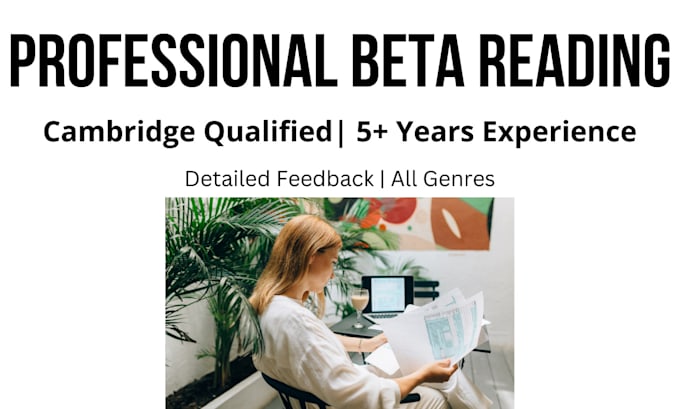 professionally beta read your novel and provide detailed feedback