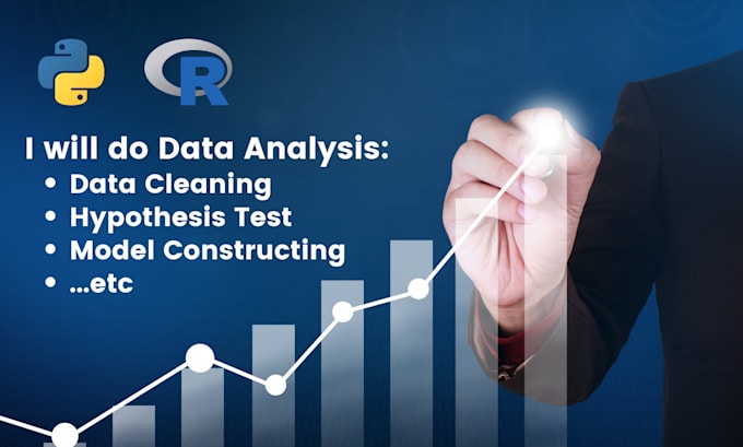 Analyse data with python, r, excel by Colezzz | Fiverr