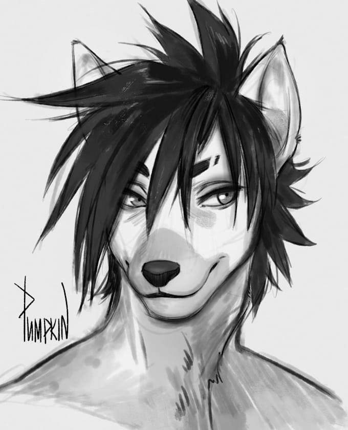 sketch your character for you