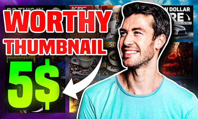 create youtube thumbnail design for your channel