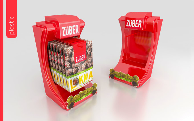 design premium 3d countertop displays and pos units