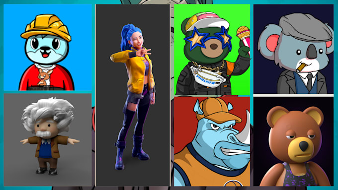 Build nft characters , nft avatars, nft models, nft assets by Vicnuell ...