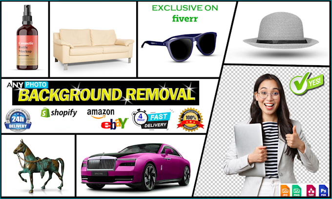 do bulk photo background removal, resize, and optimize for all online store