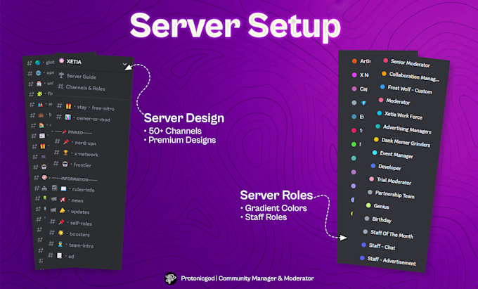 setup and build a discord server for your business or brand