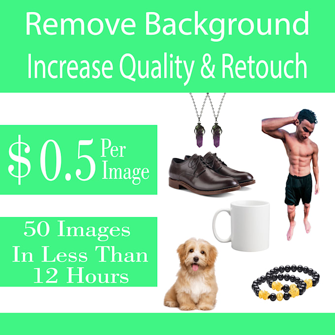edit remove background of 50 images in 12 hours by Leo