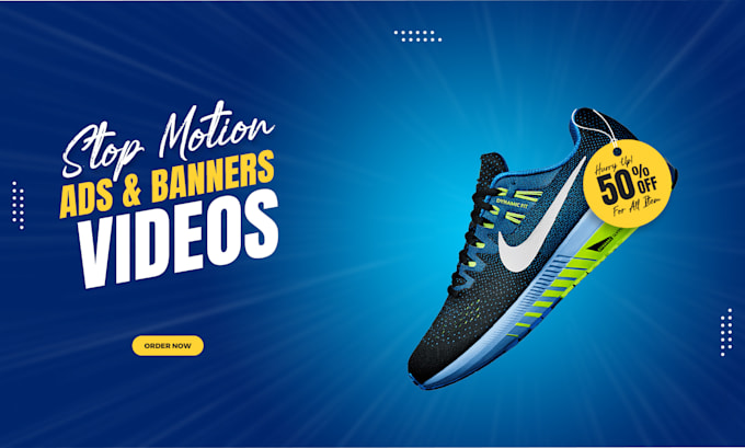 do stop motion ads and banners videos