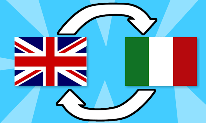 translate english into italian or vice versa