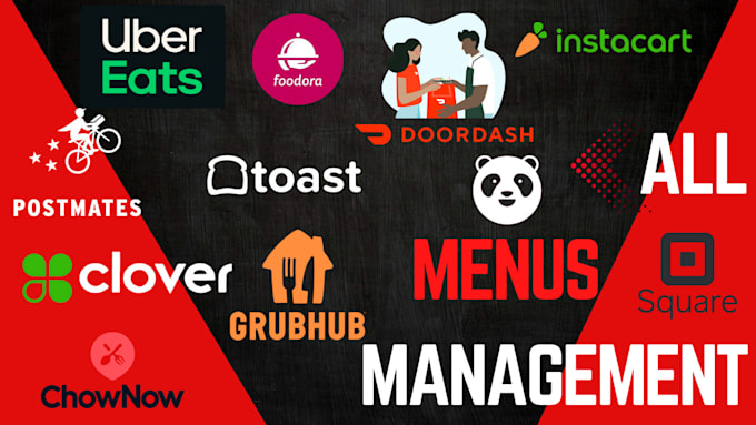 make doordash menu with modifiers