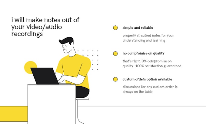take notes from your recordings and meetings