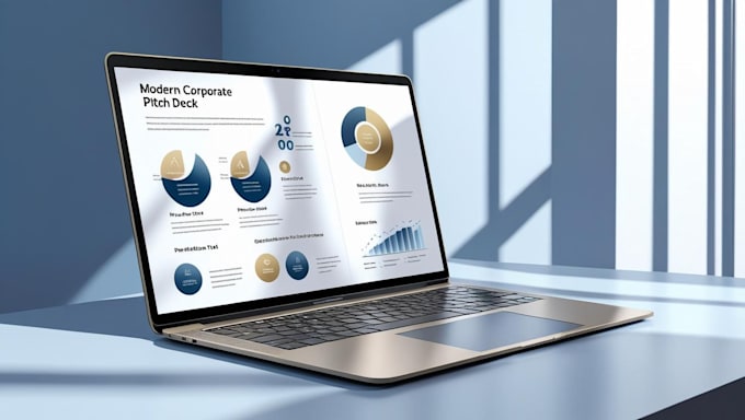 do investor pitch deck presentation design