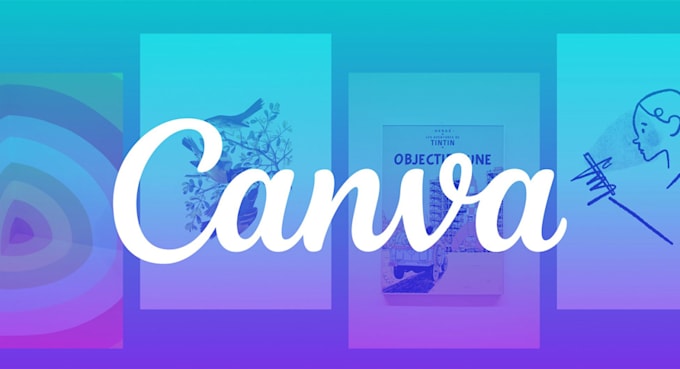 create any simple design using canva pro