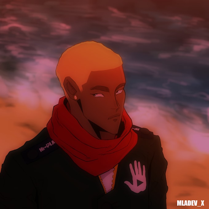 draw anime art, illustration, banner, thumbnail