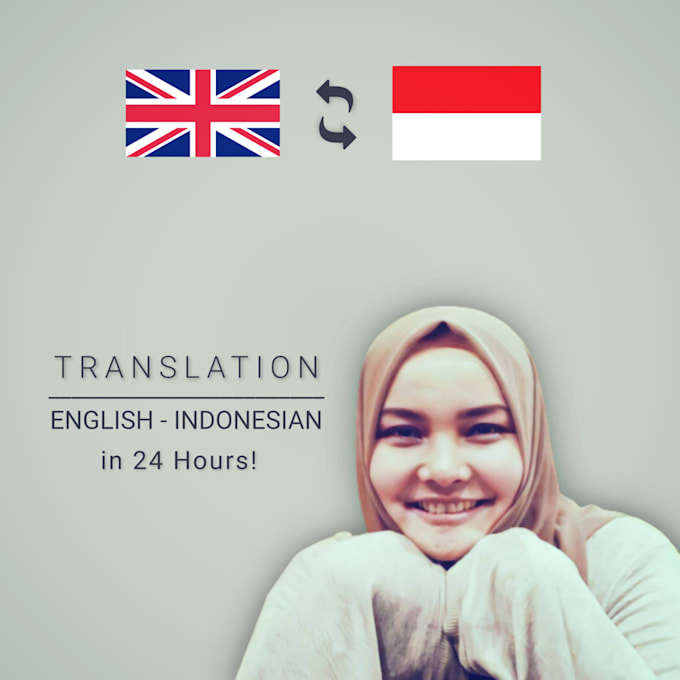 Manually translate english into indonesian and vice versa by Deendai