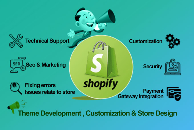 create custom shopify website with innovative web design