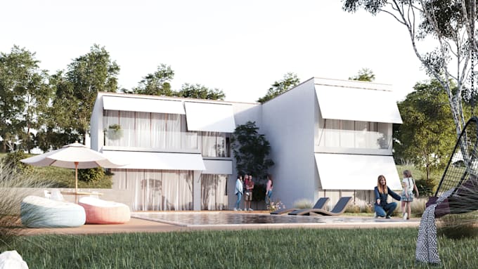 Create realistic 3d architectural animation and renders in lumion by ...
