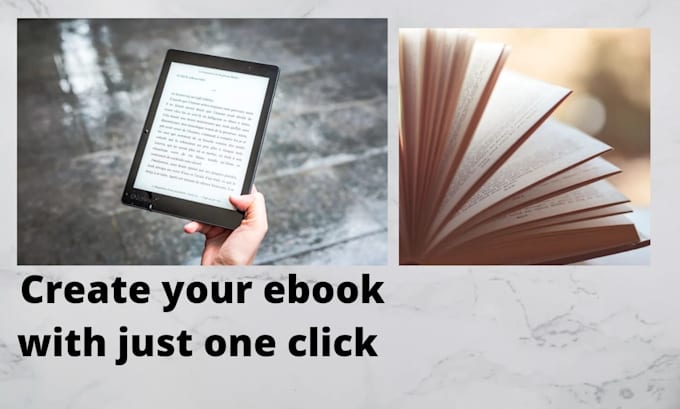 Create customized and attractive ebooks by Timerztv | Fiverr
