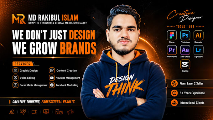 create professional graphic designs for your brand