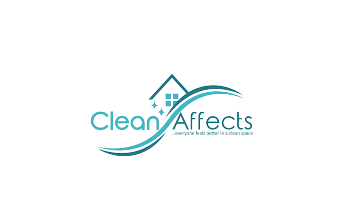 design cleaning and maintenance logo