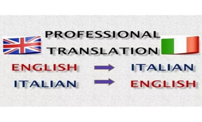 Manually translate french to english and italian to english by ...