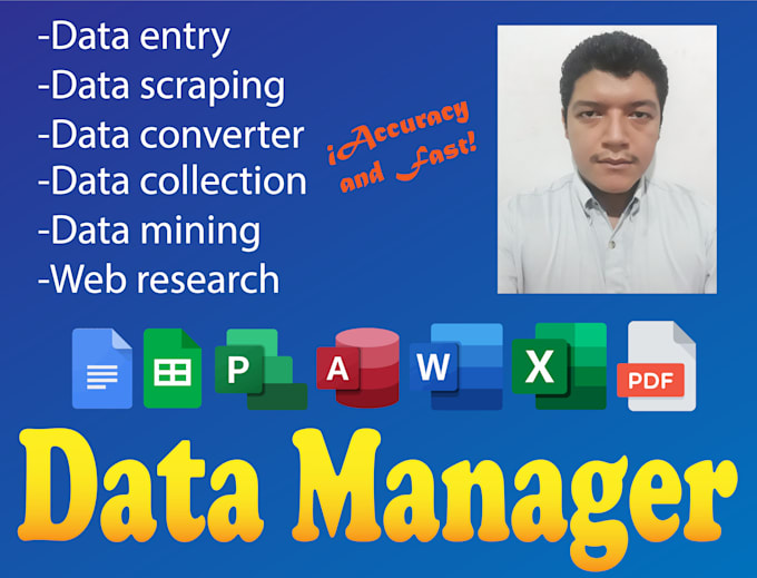 Be Your Virtual Assistant For All Web Research And Data Entry Services
