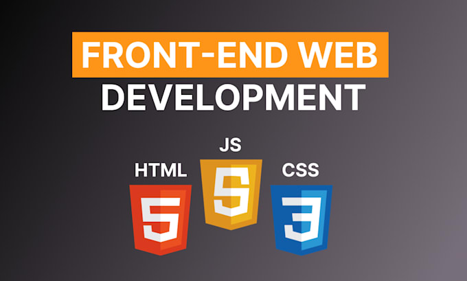 Be your front end developer in html, css and javascript by Bhavesh ...