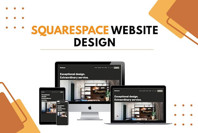 create squarespace website design