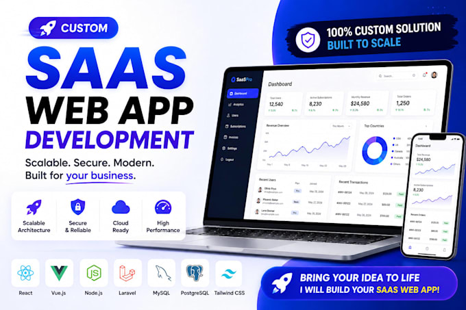 build your saas web app