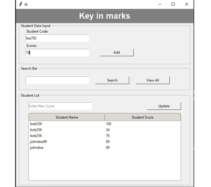 Do python tkinter gui by Aliabdullah1122 | Fiverr