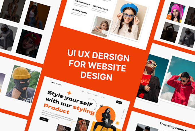 Design user friendly responsive website ui ux design by Nobir_uiux | Fiverr